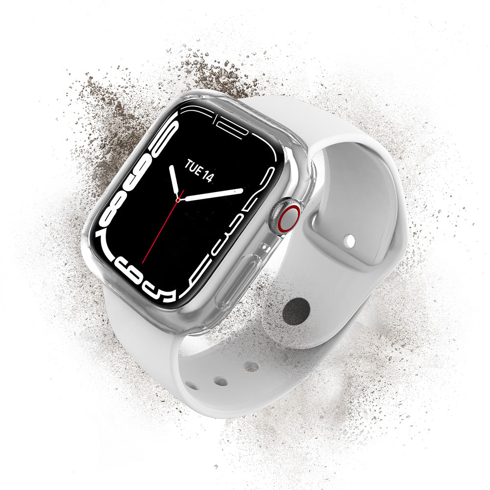 Apple Watch Series 7 Protective Bumper Case 45mm - Shockproof & Scratch Resistant Cover for Workouts, Running & Outdoor Activities