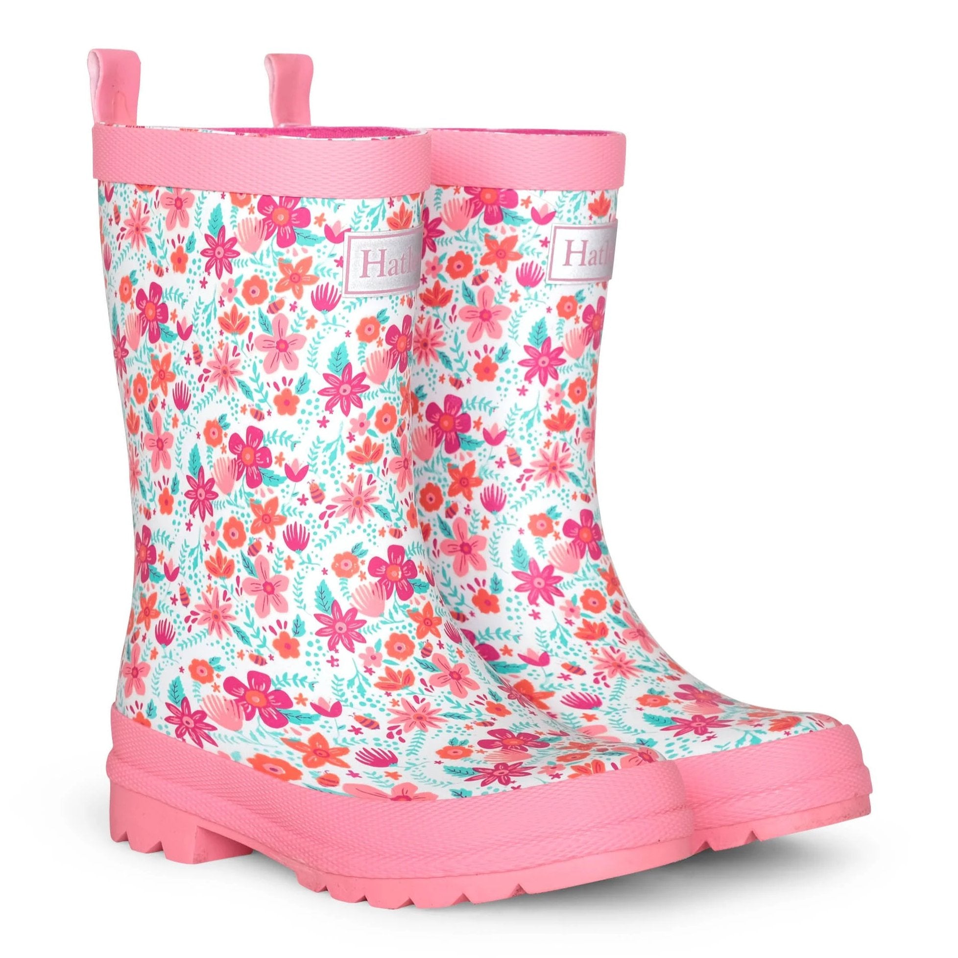 Hatley Women's Summer Garden Matte Rain Boots - Waterproof Rubber Boots for Gardening, Walking & Outdoor Activities