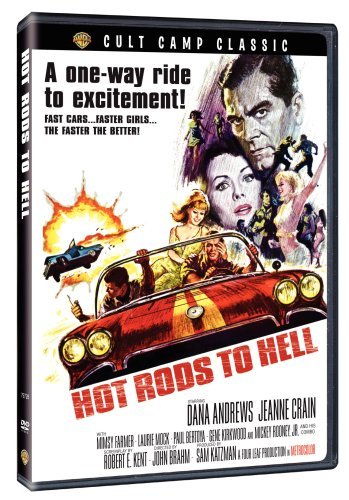 Hot Rods to Hell DVD - Classic Action Movie by Warner Home Video - Perfect for Movie Nights & Vintage Film Collections
