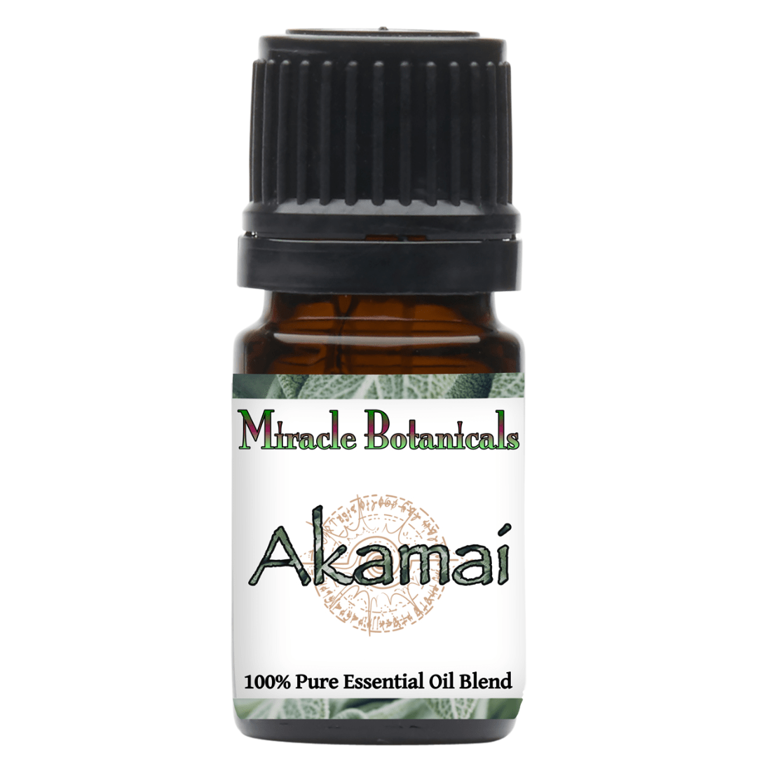 Pure Akamai Essential Oil Blend for Aromatherapy, Relaxation & Stress Relief - Perfect for Diffusers, Massage & Home Spa