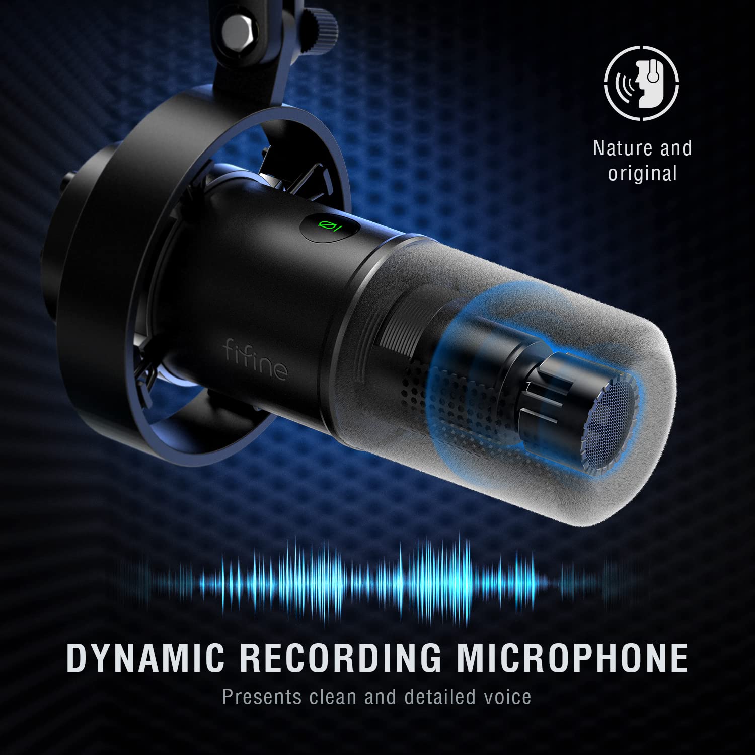 FIFINE Gaming Headset with Detachable Microphone - Over-Ear Wired Headphones with Noise Cancellation for PC, PS4, PS5, Xbox, Switch | USB/XLR Podcast Mic for Streaming, Gaming & Voice Recording (H3+K688 Bundle) - Perfect for Esports, Live Streaming & Home Studio Recordings