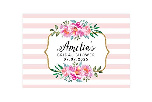 Striped Pink Peonies