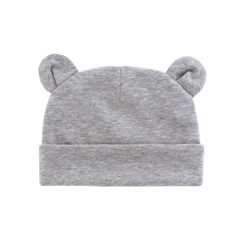 Soft Cotton Newborn Beanie Hat - Cozy & Breathable Baby Headwear for Boys & Girls - Perfect for Newborn Photography, Winter Outfits & Hospital Going Home Outfits