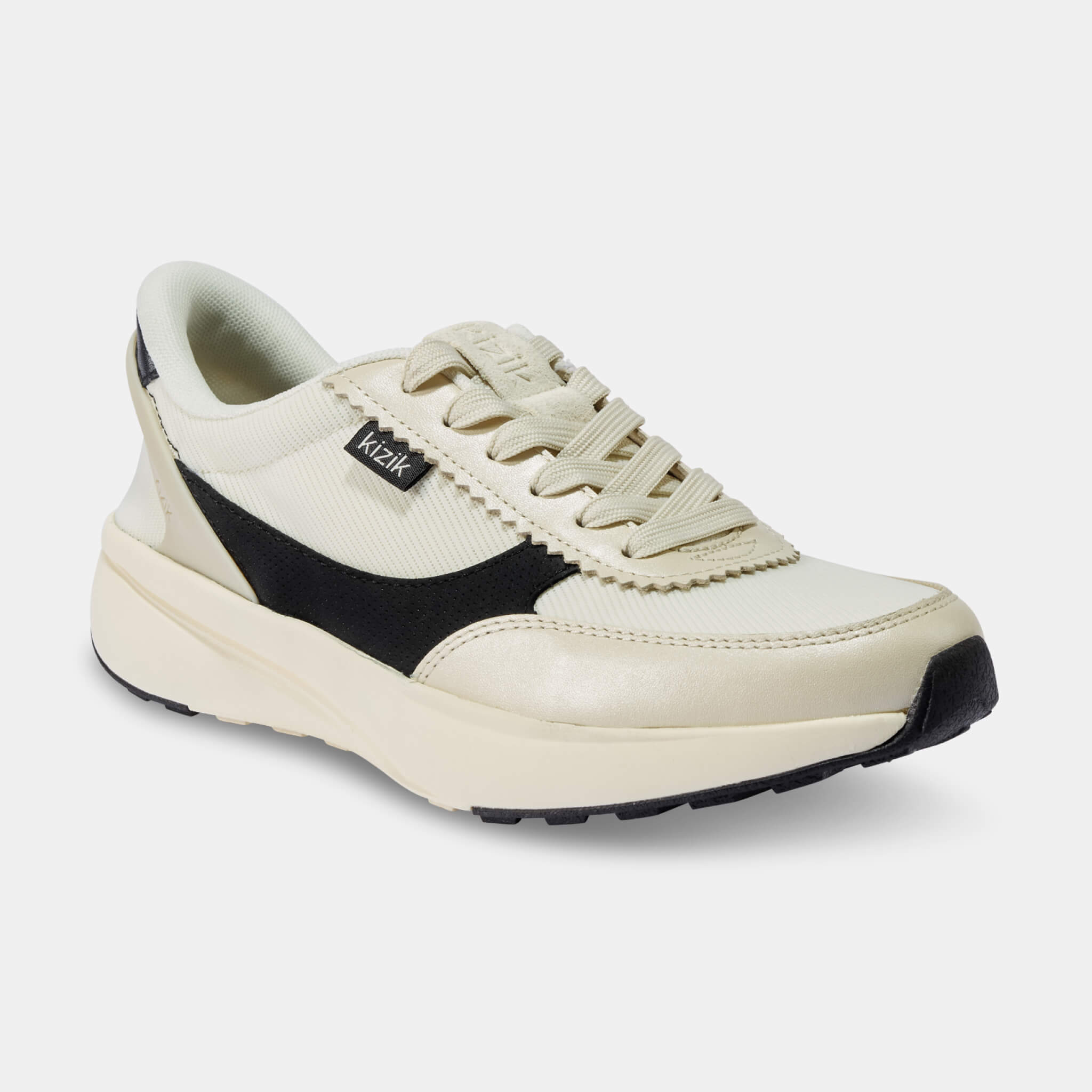 Stylish Women's Paris Pristine Black Sneakers - Comfortable Walking Shoes for Travel, Work & Casual Outfits