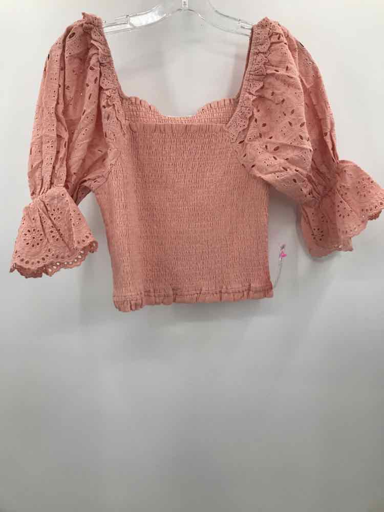 Vintage Allison New York Pink Blouse Women's Size Large - Perfect for Casual Wear, Office Outfits & Special Occasions