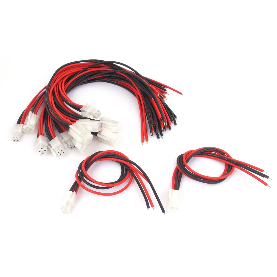 EL Wire Cable Connector - 300mm Electrical Box with 4 Terminal Sockets (7 Pairs) for DIY Lighting Projects