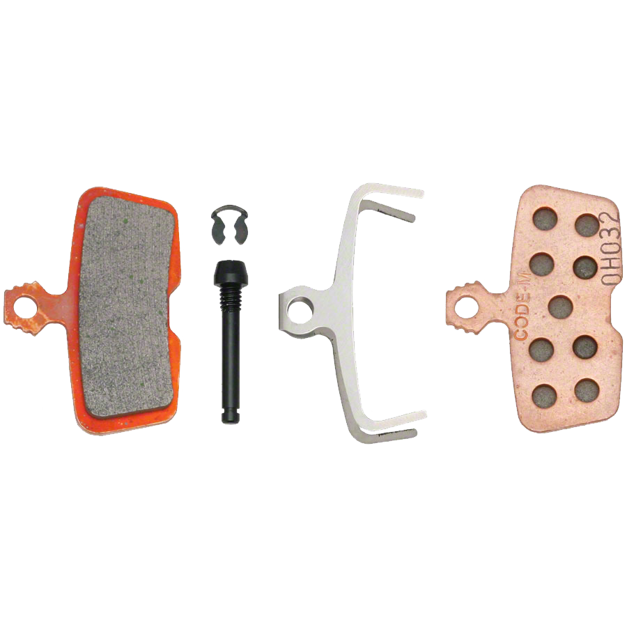 Avid 2011+ Code & CodeR Metallic Brake Pads - High-Performance Disc Brake Pads for Mountain Bikes & Road Bikes - Perfect for Trail Riding, Downhill & All-Mountain Cycling