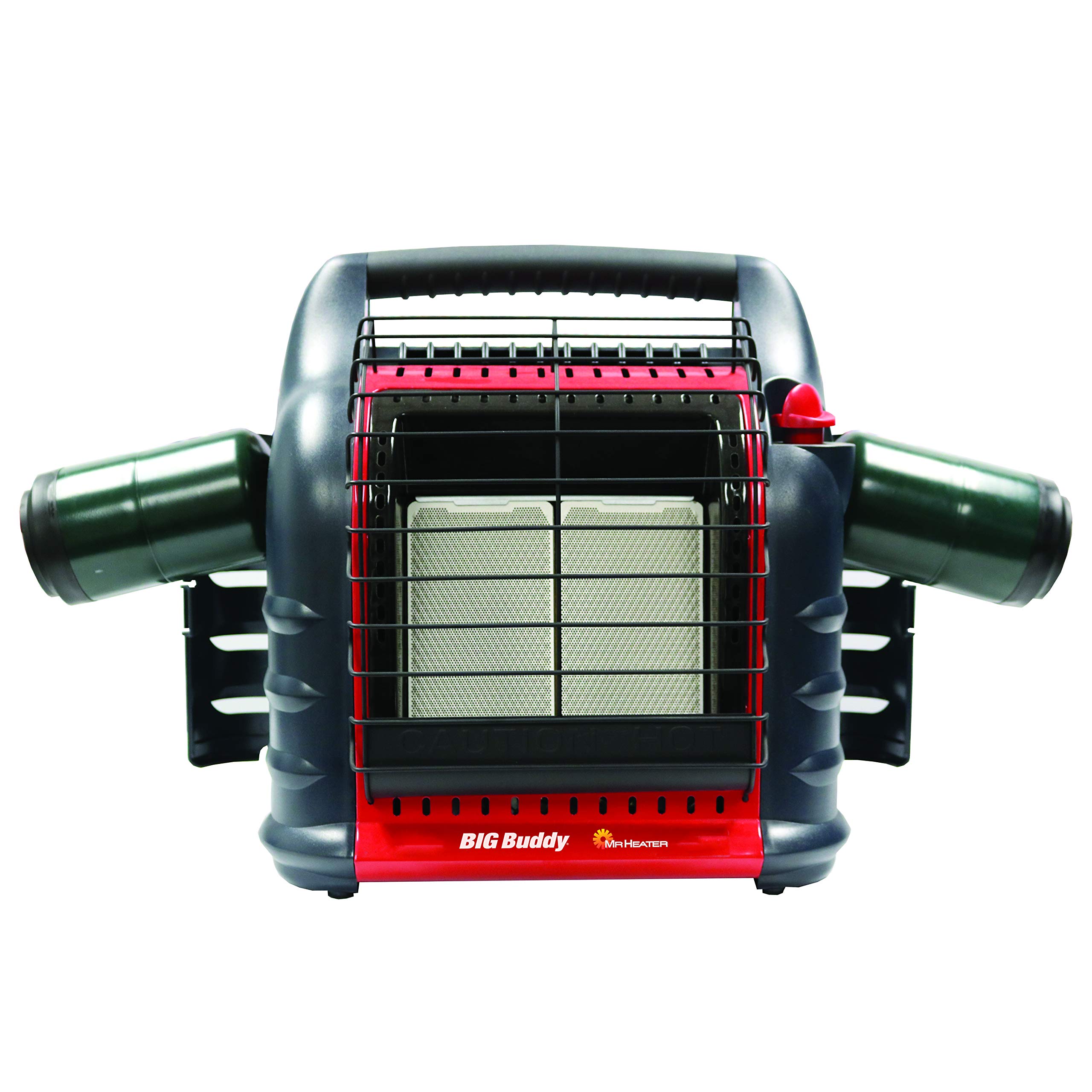 Mr. Heater 18,000 BTU Portable Propane Big Buddy Heater for Indoor & Outdoor Use - Perfect for Camping, Garages, and Emergency Heating - Massachusetts and California Compliant Version