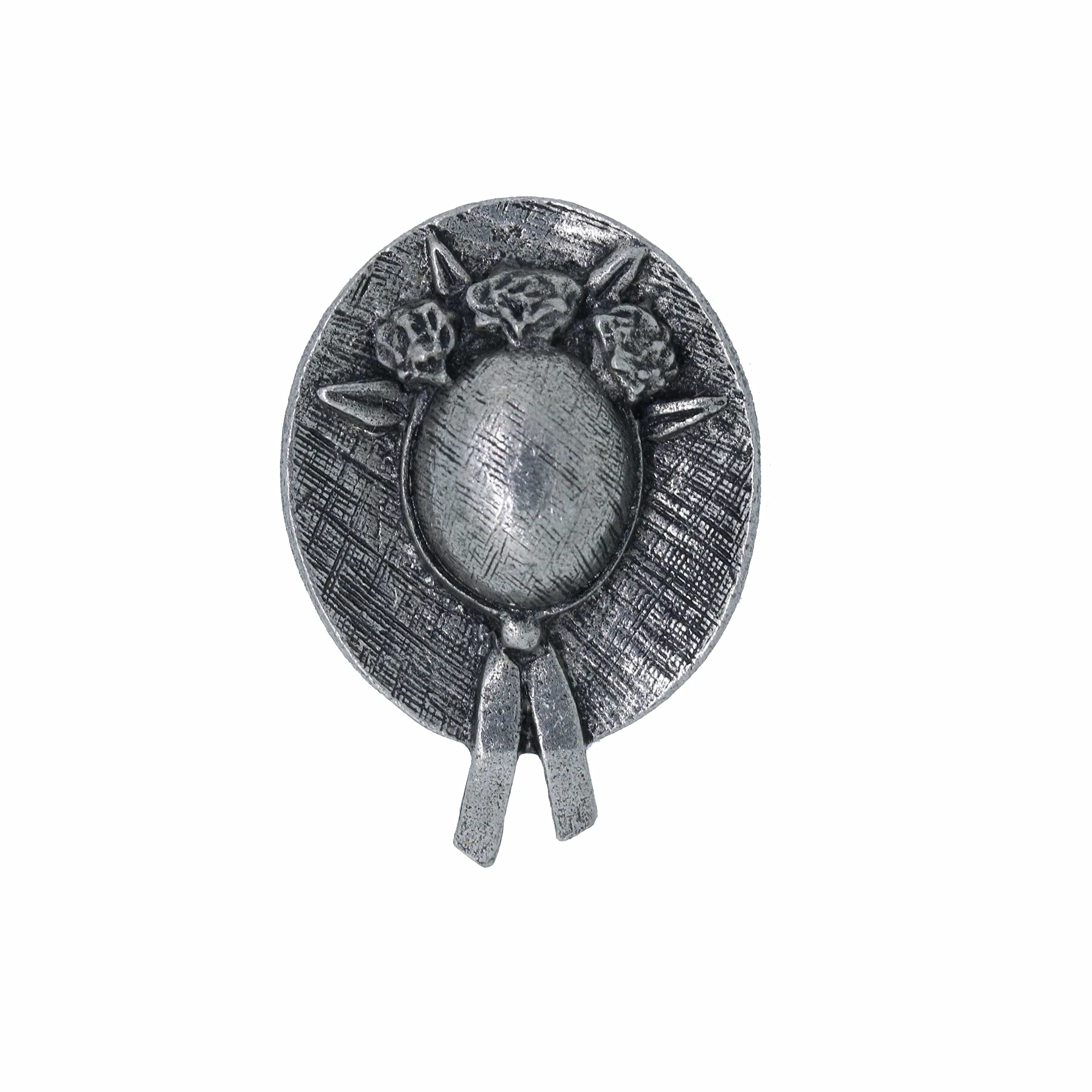 Jim Clift Design Bonnet Lapel Pin - Vintage Style Hat Brooch for Women & Men - Perfect for Jackets, Blazers, Scarves & Hat Decorations