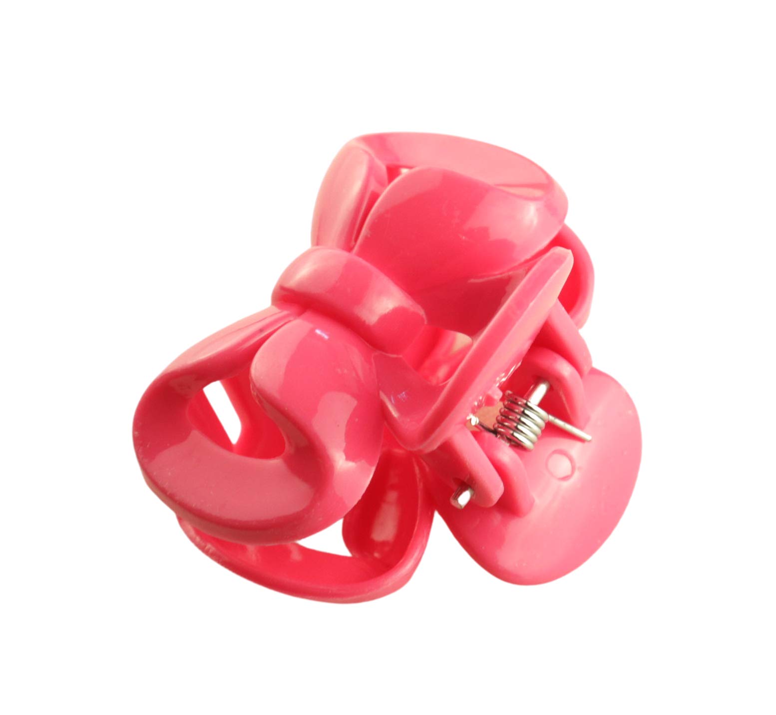12 Pack Medium Multicolor Plastic Hair Claw Clips - Strong Hold Hair Clutcher for Women, Girls - Perfect for Ponytails, Buns & Everyday Hairstyles