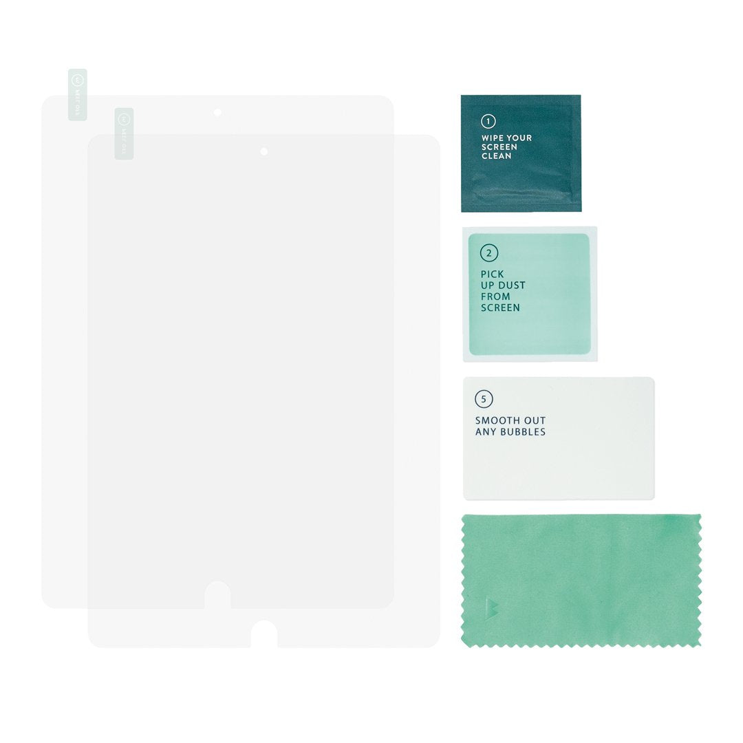 Premium iPad Tempered Glass Screen Protector - 9H Hardness, HD Clear, Anti-Scratch & Bubble-Free - Perfect for Work, Study & Entertainment