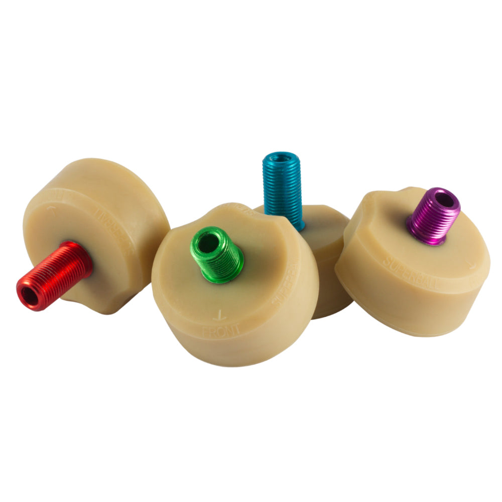Antik Superball Roller Skate Toe Stops - Premium Replacement Toe Stops for Roller Skates - Perfect for Derby, Artistic Skating & Outdoor Use