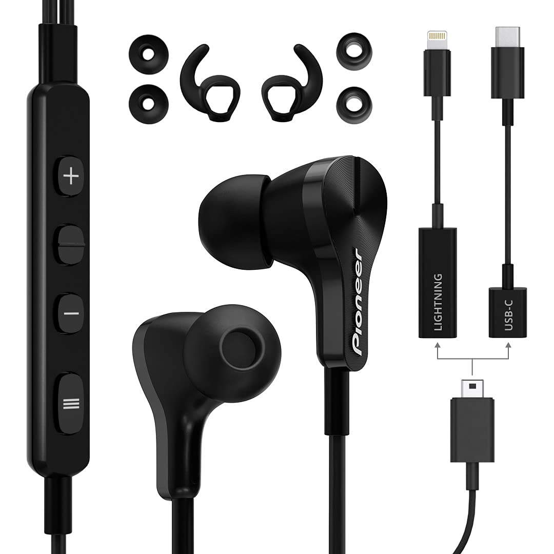 RAYZ Pioneer Pro Active Noise Cancelling Wireless Earbuds - Bluetooth 5.0, MFi Certified Lightning Charging, Auto-Pause & Hands-Free Siri - Perfect for Work, Travel, Gaming - Compatible with iPhone, iPad, Nintendo Switch (Black 2.0) | Noise Cancelling Headphones for Commuting, Office Calls & Mobile Gaming