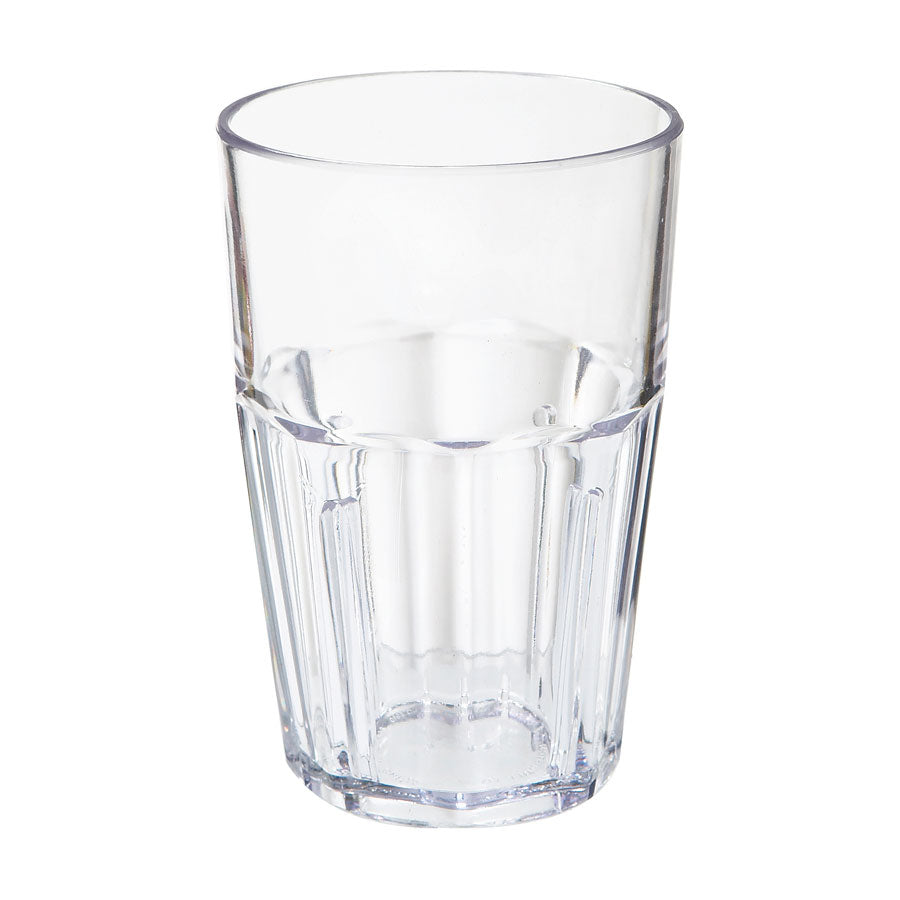 GET 9910 CL SAN Plastic Bahama Tumbler, Clear 10 oz (Case of 12) - Perfect for Parties, Restaurants, and Outdoor Events