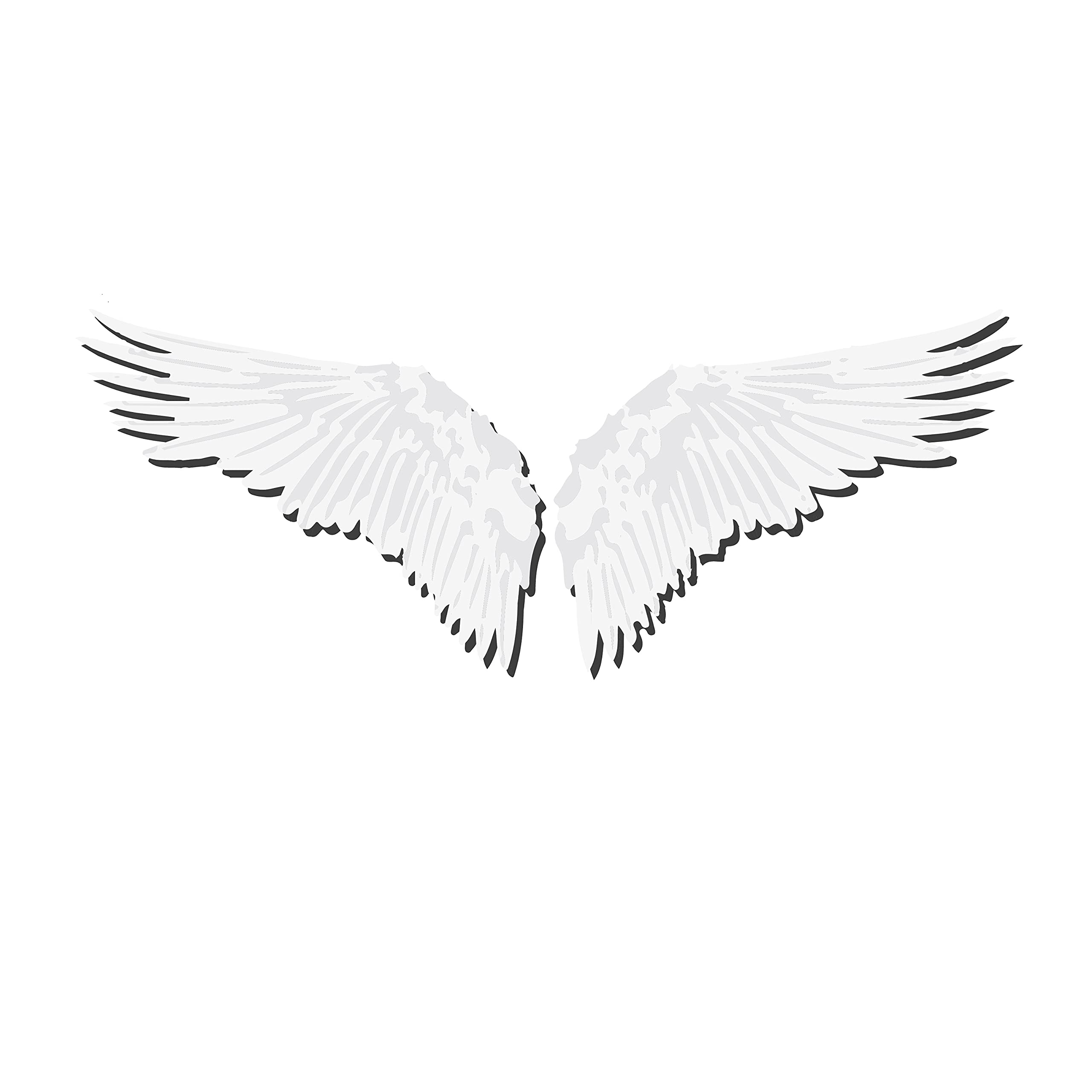VVWV Flying Wings Skateboard Stickers - Waterproof Graffiti Decals for Skateboards, Cars, Bikes & Bicycles (Pack of 1) - Perfect for DIY Customization & Urban Street Style