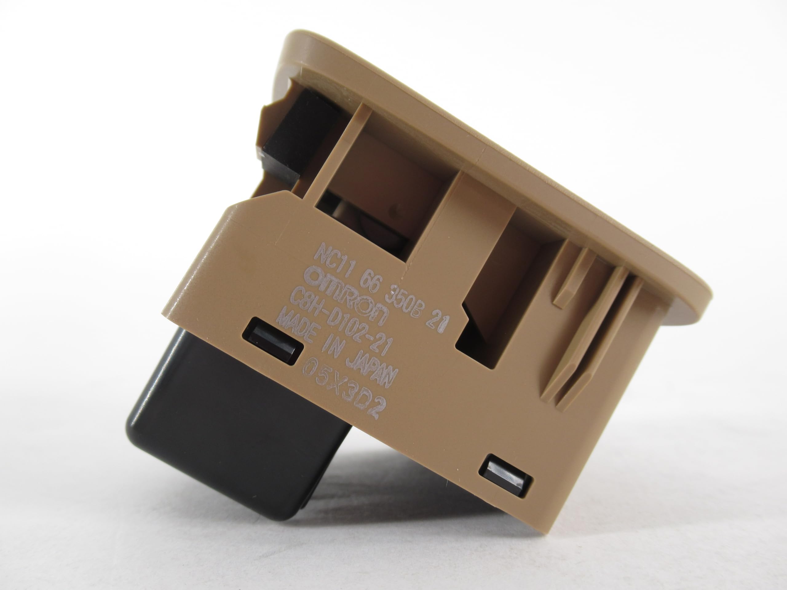 1998-2000 Mazda Miata OEM Tan Center Console Power Window Switch NC11-66-350B-80 - Genuine Replacement Part for MX-5 Interior Upgrade & Window Control Repair