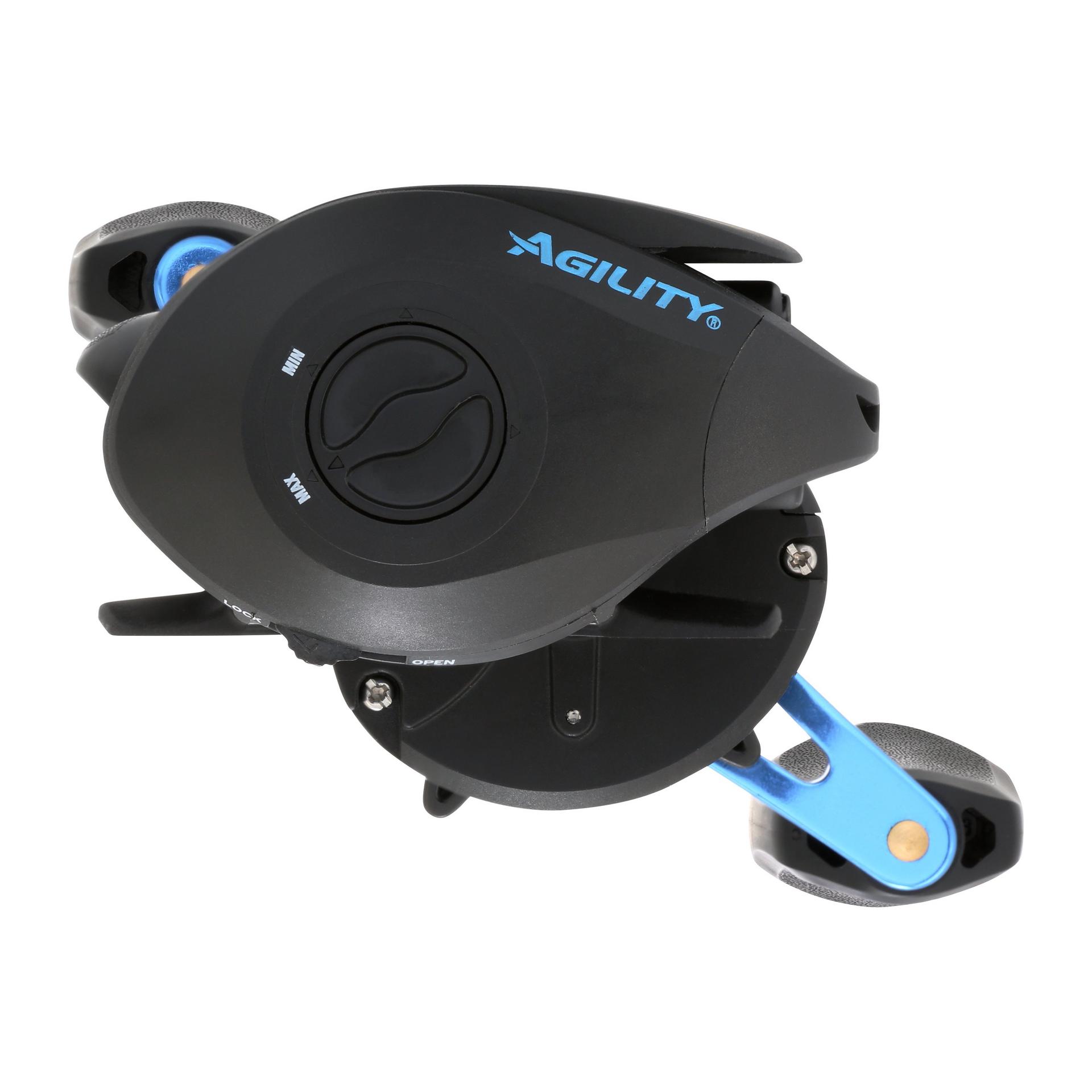 Agility® Low Profile Fishing Reel - Lightweight & Smooth Casting for Freshwater & Saltwater Angling | Perfect for Bass, Trout, and Inshore Fishing