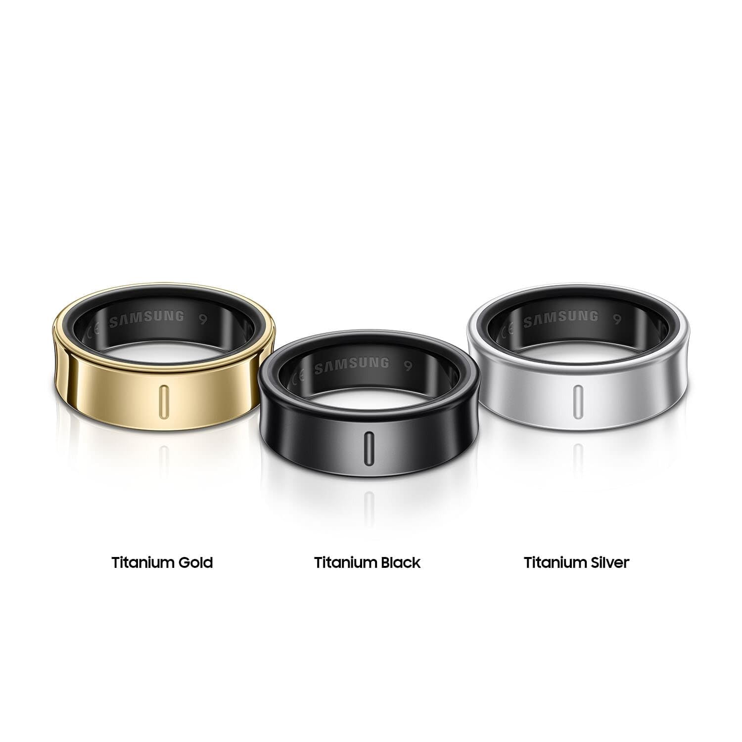 SAMSUNG Galaxy Ring AI Smart Ring with Sizing Kit - Fitness & Sleep Tracker, 7-Day Battery, Titanium Gold (Size 15) - US Version with 1-Year Warranty | Perfect for Health Monitoring, Workouts & Daily Activity Tracking
