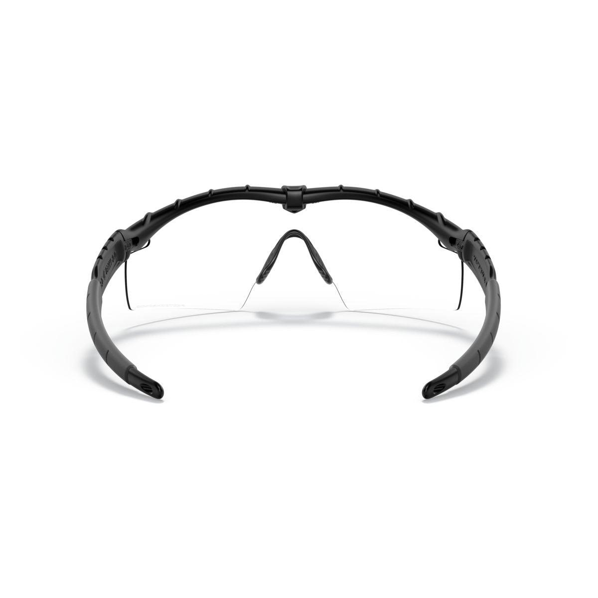 Oakley SI M Frame 2.0 Tactical Sunglasses - Matte Black Frame with Clear Lens - Military & Sports Eyewear - Model 0OO9213 921304 - Perfect for Outdoor Activities, Shooting Range & Tactical Operations