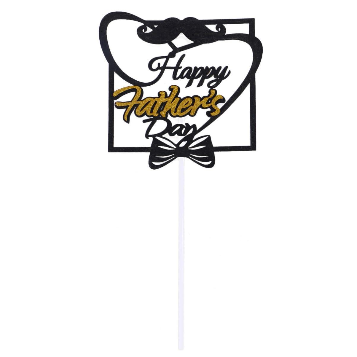 10pcs Happy Father's Day Cupcake Toppers - Father's Day Cake Decorations, Birthday Party Supplies for Dad - Perfect for Father's Day Celebrations, Birthday Parties & Family Gatherings