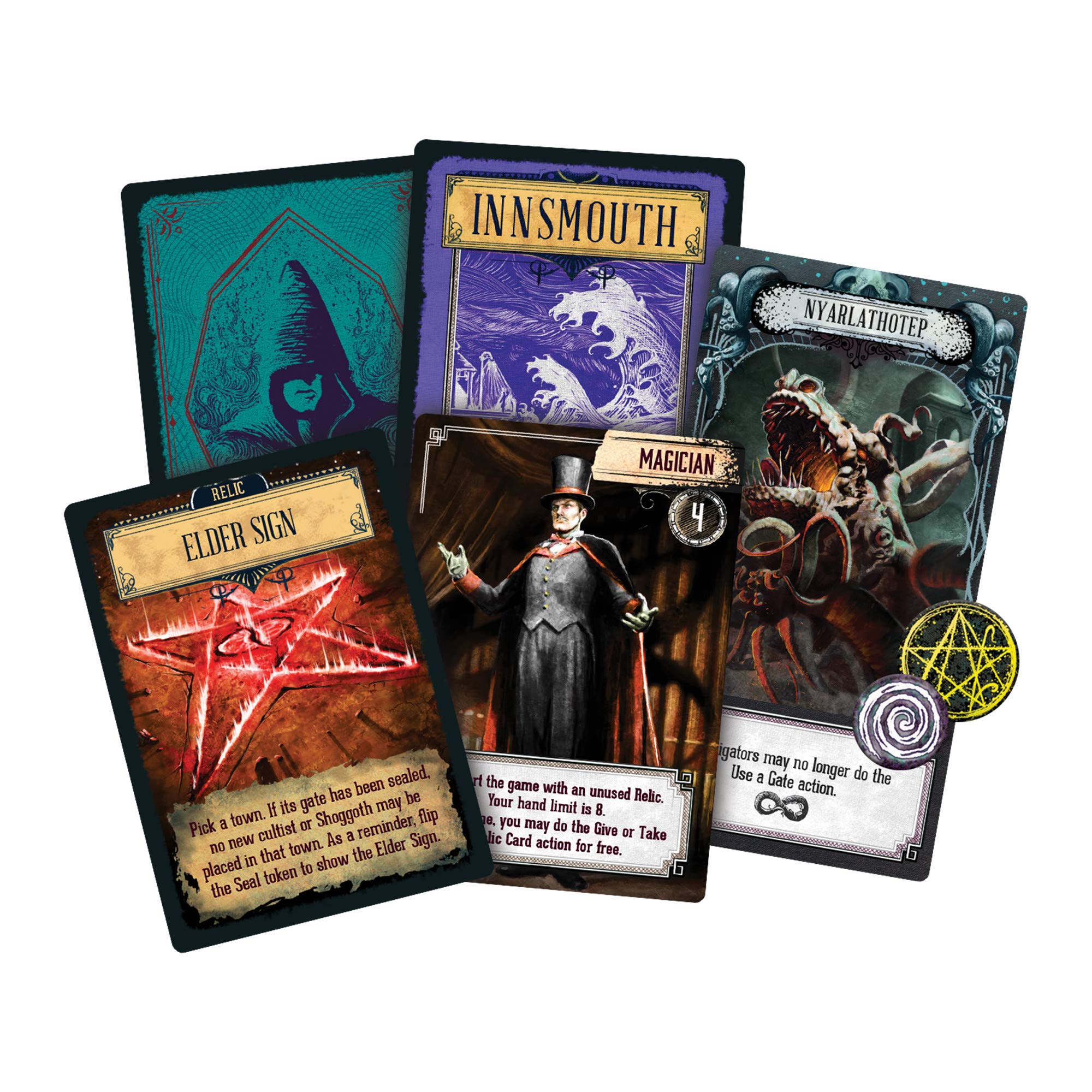 Pandemic Reign of Cthulhu Board Game by Z-Man Games | Strategy Game for 2-4 Players Ages 14+ | 40 Min Playtime | Lovecraftian Horror Adventure for Game Nights & Family Gatherings