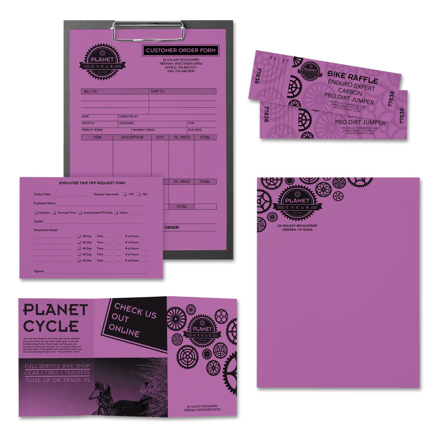 Astrobrights® Planetary Purple Colored Paper - 24 lb Bond Weight, 8.5 x 11 Inches, 500 Sheets per Ream - Vibrant Office & School Supplies for Projects, Presentations & Crafting