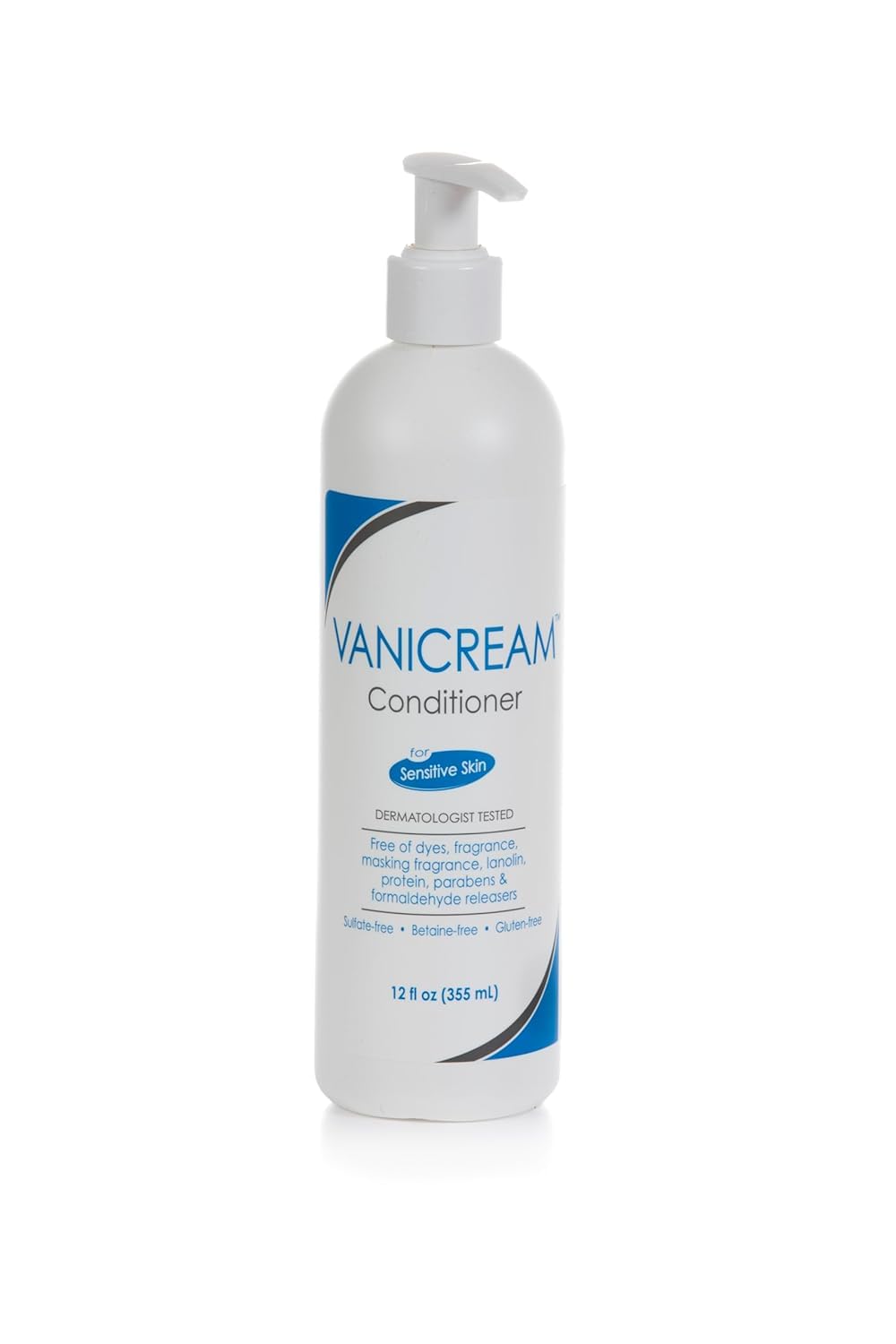 Free & Clear Sensitive Skin Hair Conditioner - 12 oz (Pack of 4) | Fragrance-Free & Hypoallergenic for Dry, Itchy Scalp | Daily Moisturizing Treatment for Sensitive Scalp & Color-Treated Hair