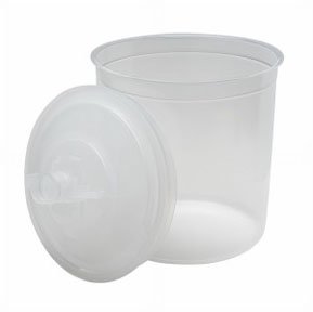 3M 16301 Standard Lids and Liners - 125 Micron Thickness for Food Storage, Meal Prep & Organization | BPA-Free Plastic Containers for Home & Commercial Use