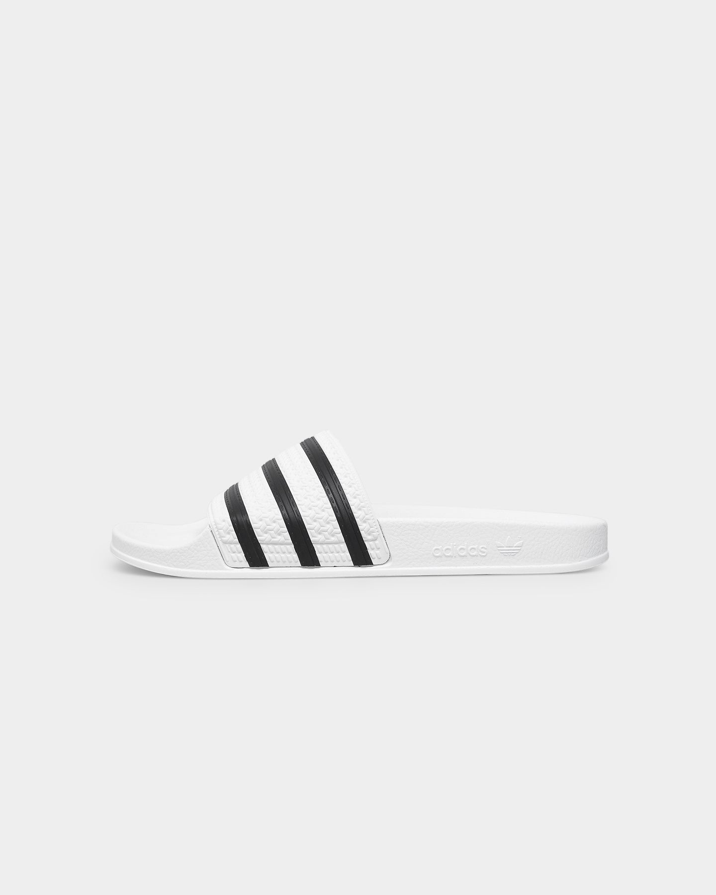 Adidas Adilette Comfort Slide Sandals for Men & Women - White/Black - Perfect for Pool, Beach, Gym & Home Relaxation