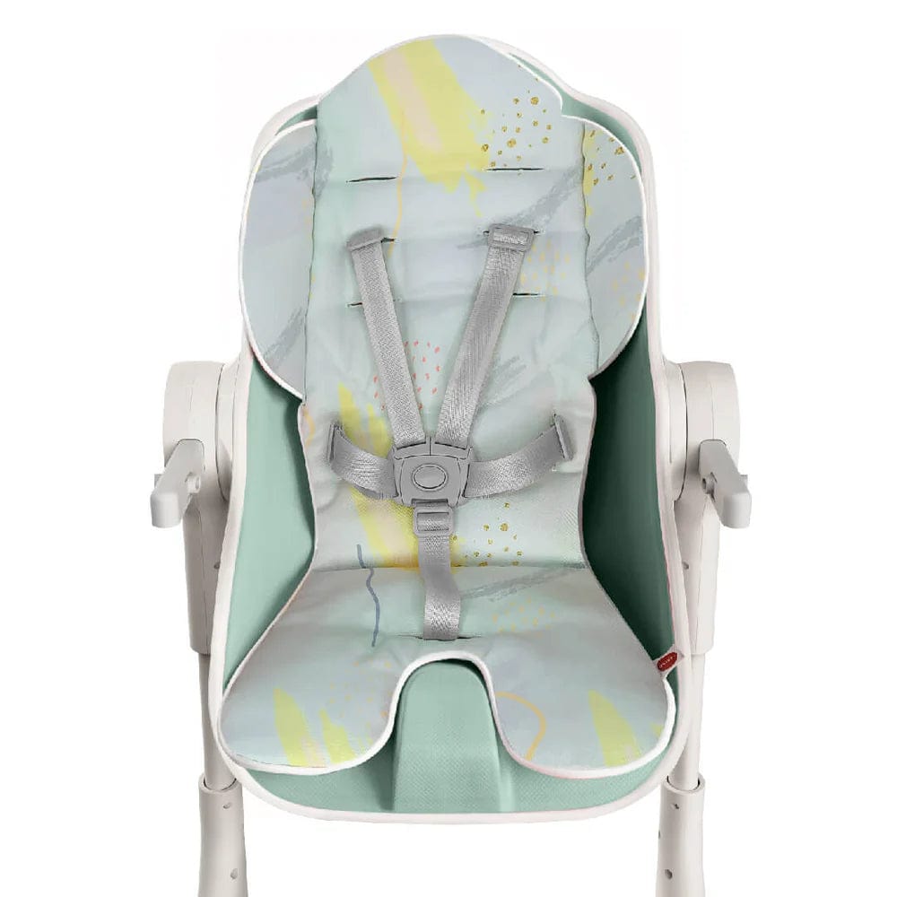 Oribel Cocoon Z High Chair with Seat Liner - Adjustable Baby Feeding Chair for Home & Restaurant Use - Safe & Comfortable Toddler Booster Seat for Dining & Snacking