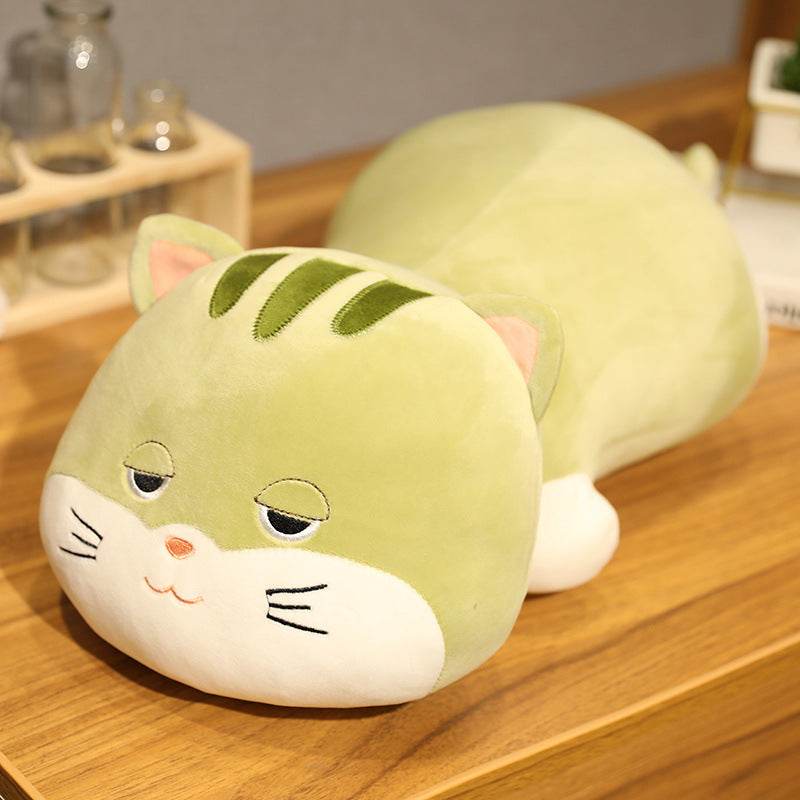 Whiskerkins: Giant Chubby Cat Plush Toy - Extra Large Soft Stuffed Animal for Kids & Adults - Perfect for Cuddling, Gifts, and Home Decor