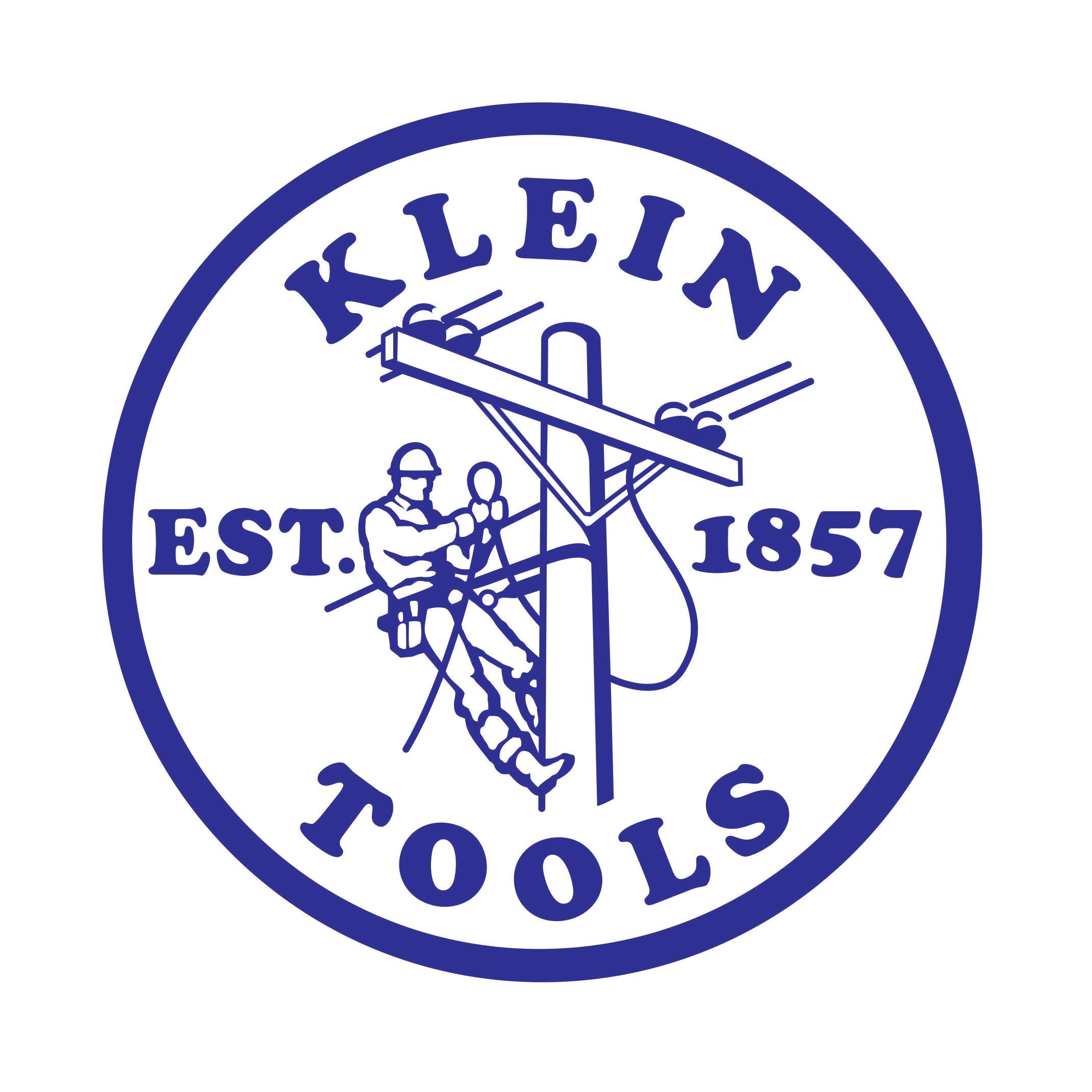 KLEIN Tools Compatible Vinyl Decal - 4 Inch Matte Black Sticker for Tool Organization & Customization | Perfect for Toolboxes, Laptops, and Work Equipment