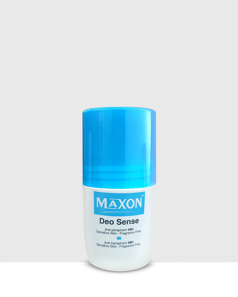 Maxon Deo Sense 60ml - Natural Deodorant for Women & Men, Aluminum-Free & Long-Lasting Protection, Fresh Scent for All-Day Confidence - Perfect for Gym, Work & Daily Use
