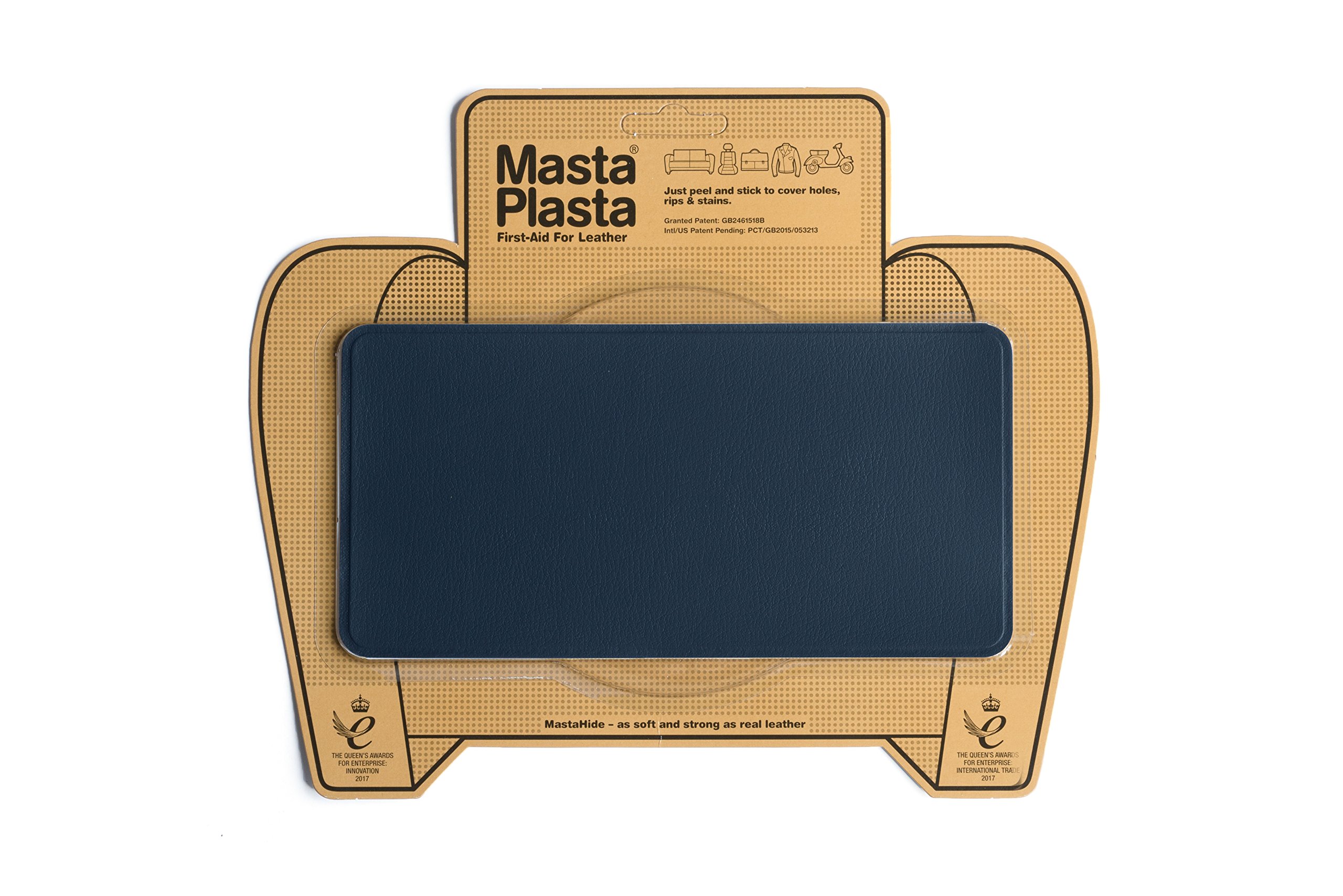 Brown MastaPlasta Self-Adhesive Suede Repair Patches - Fix Scratches & Tears on Shoes, Furniture & Bags | Durable Leather Repair Solution for DIY Home & Car Interior
