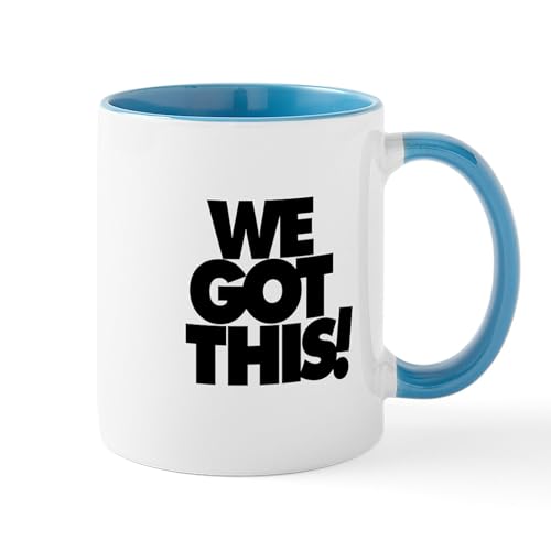 White/Blue Inside - We Got This! Mugs