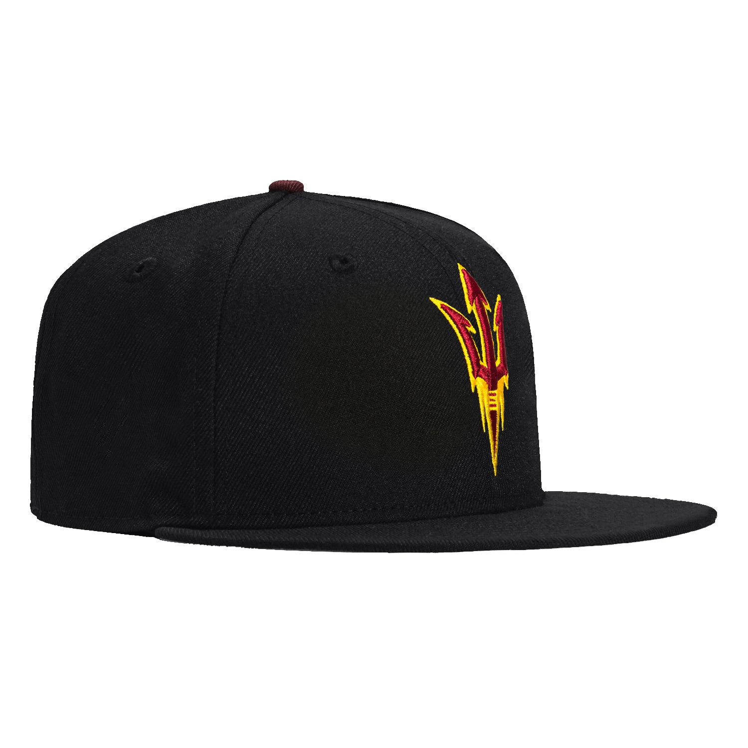 New Era 59Fifty Arizona State Sun Devils Snapback Hat - Black | NCAA Officially Licensed Baseball Cap for Men & Women | Perfect for College Games, Tailgating & Fan Gear Collection