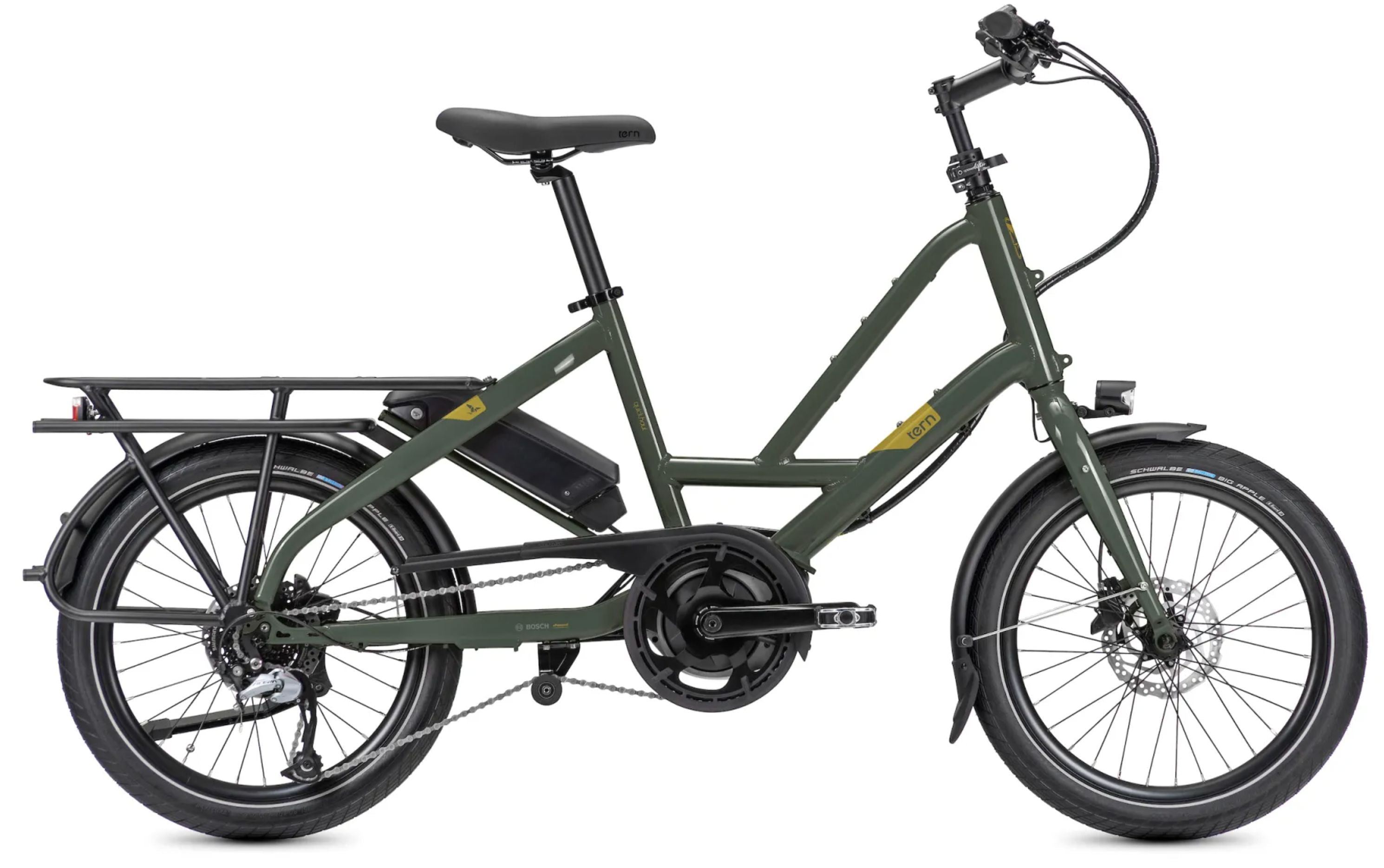 Tern Quick Haul D8 Folding Electric Bike - Compact & Powerful Commuter E-Bike for Urban Riders | Perfect for City Commuting, Campus Travel & Last-Mile Transportation