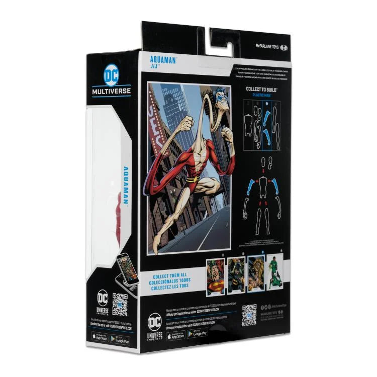 DC Multiverse Aquaman Action Figure - Collect to Build Plastic Man - Perfect for DC Fans, Collectors & Superhero Displays
