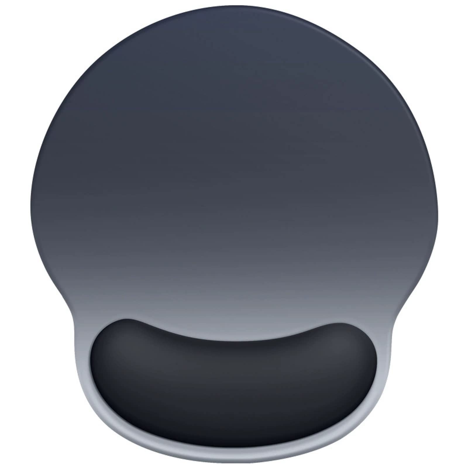 Ergonomic Memory Foam Mouse Pad with Wrist Rest - Comfortable Gaming & Office Mousepad for Computer, Laptop, Mac - Perfect for Long Hours of Work & Gaming (Black)