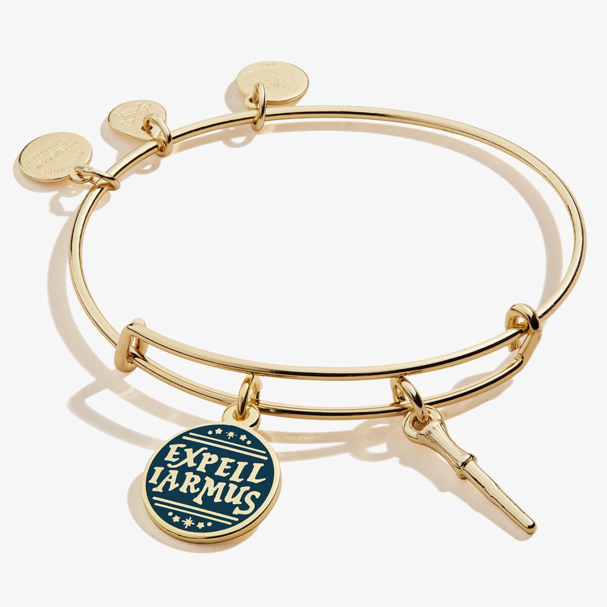 Harry Potter™ Expelliarmus Duo Charm Bangle - Official Wizarding World Jewelry for Fans & Collectors | Perfect for Cosplay, Gifts & Everyday Magic Wear