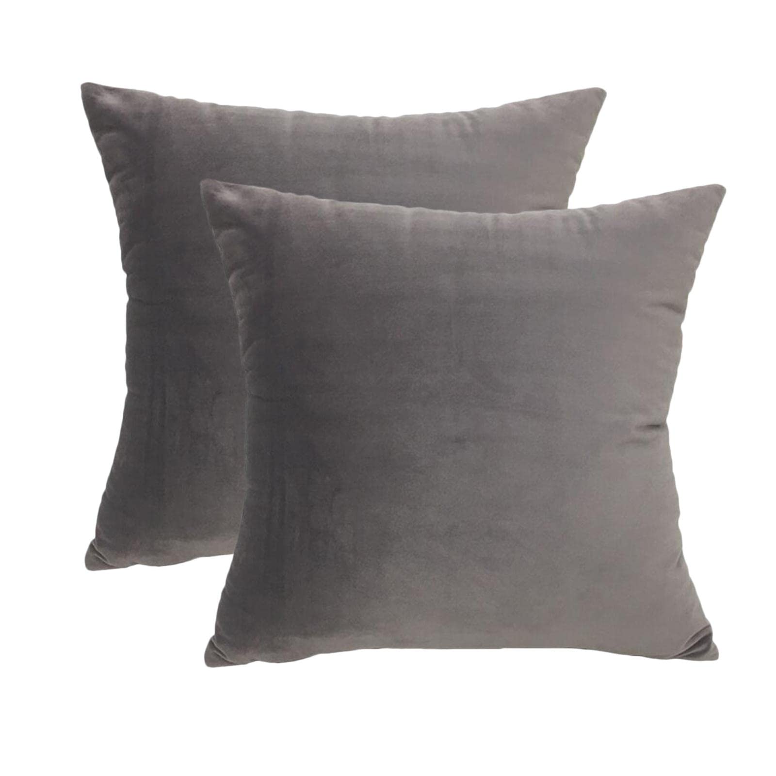 Gazechimp Decorative Throw Pillow Covers 45x45cm - Soft Sofa Cushion Covers for Living Room, Bedroom & Home Decor (Gray) - Perfect for Cozy Home Styling and Seasonal Decor Updates