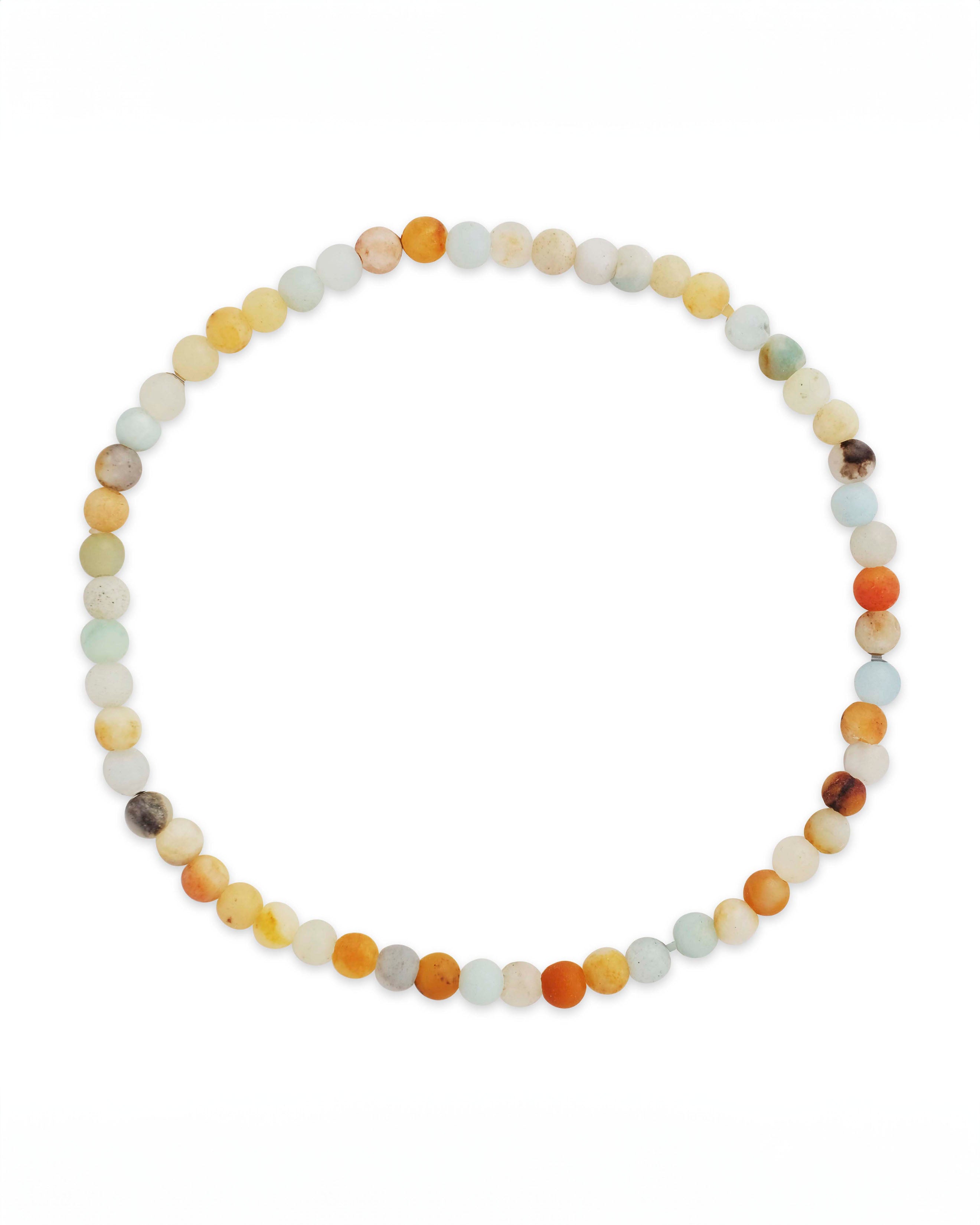 Amazonite Quartz Stretch Bracelet for Women - Healing Crystal Beaded Elastic Wristband - Perfect for Meditation, Yoga & Spiritual Healing