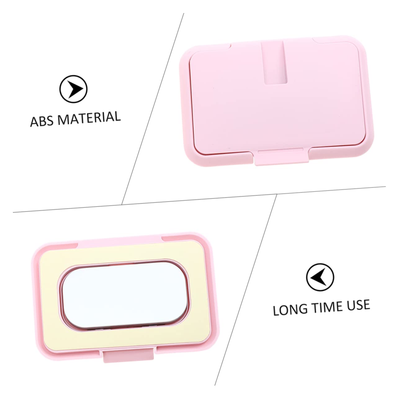 Totority 4-Pack Electric Wet Wipes Warmer & Dispenser - Heated Baby Wipes for Diaper Changes, Facial Cleansing & Makeup Removal - Perfect for Nursery, Bathroom & Travel