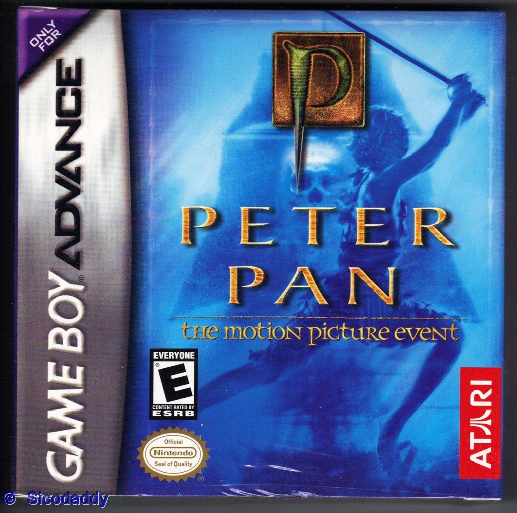 Peter Pan - Game Boy Advance (GBA) Cartridge | Classic Disney Adventure Game for Kids & Collectors | Perfect for Retro Gaming & Disney Fans