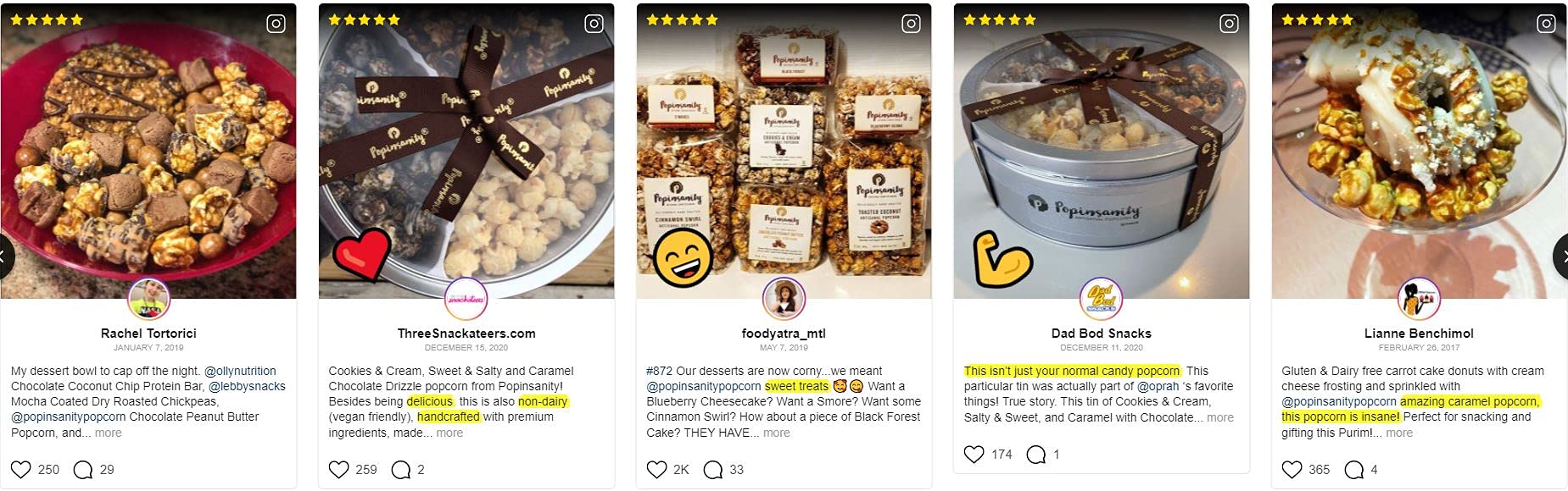 **Popinsanity Gourmet Popcorn Deluxe Bag – Non-GMO, Dairy-Free, 3-Pack with 3 Delicious Flavors | Perfect for Holidays, Thanksgiving, Corporate Gifts, Office Snacks, Birthday & Get Well Presents | Great for Parties, Movie Nights & Family Gatherings**