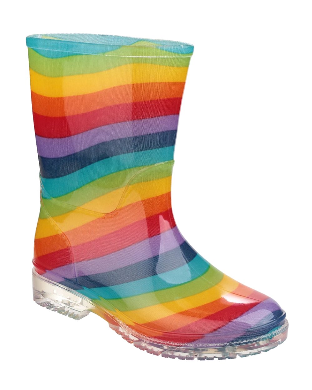 **Cotswold PVC Junior Wellington Boots - Waterproof Kids Rain Boots for Outdoor Play, Gardening & Puddle Jumping**
