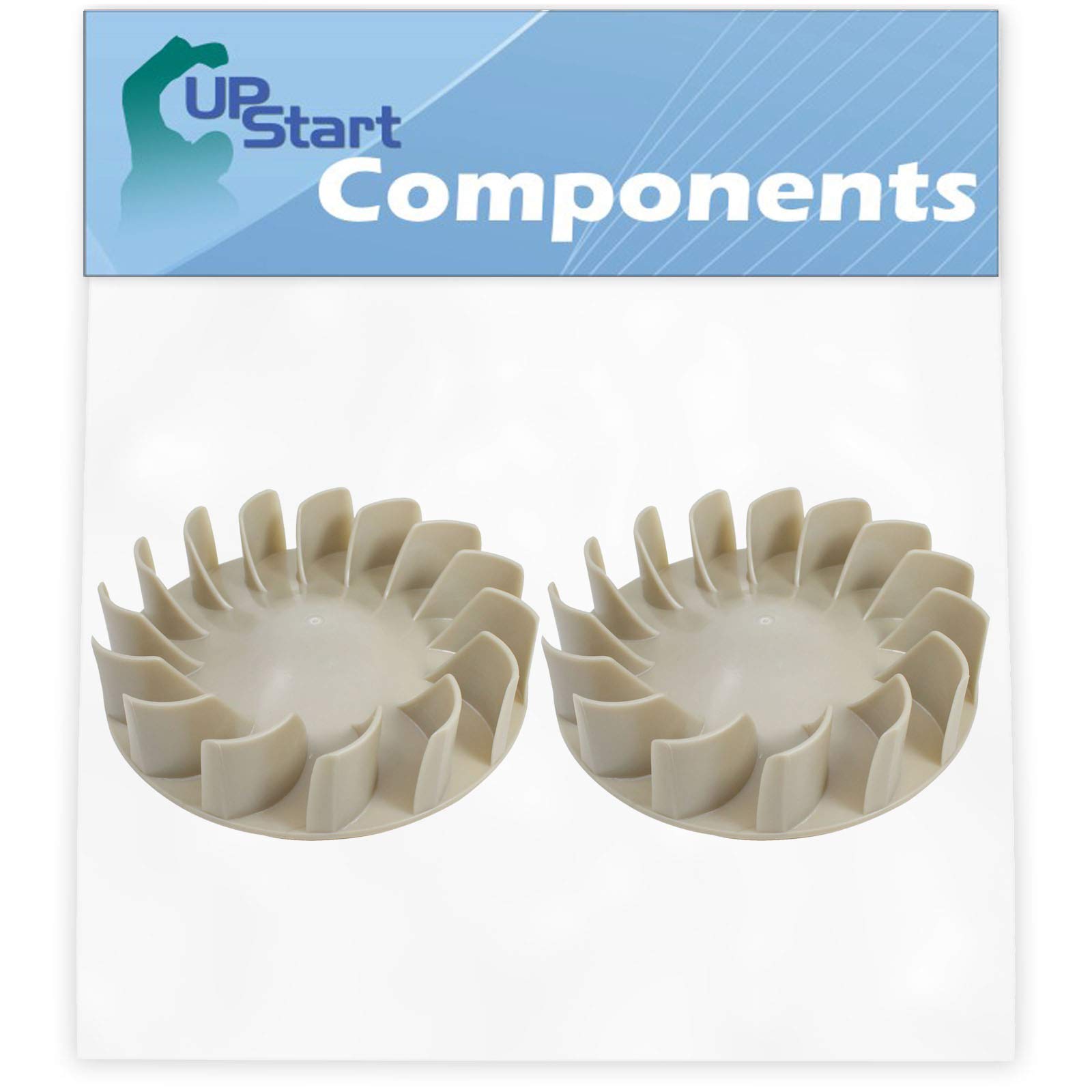 2-Pack 694089 Dryer Blower Wheel Replacement for Whirlpool 885455 Dryer - Compatible with WP694089 Blower Wheel | Perfect for DIY Appliance Repair & Laundry Room Maintenance