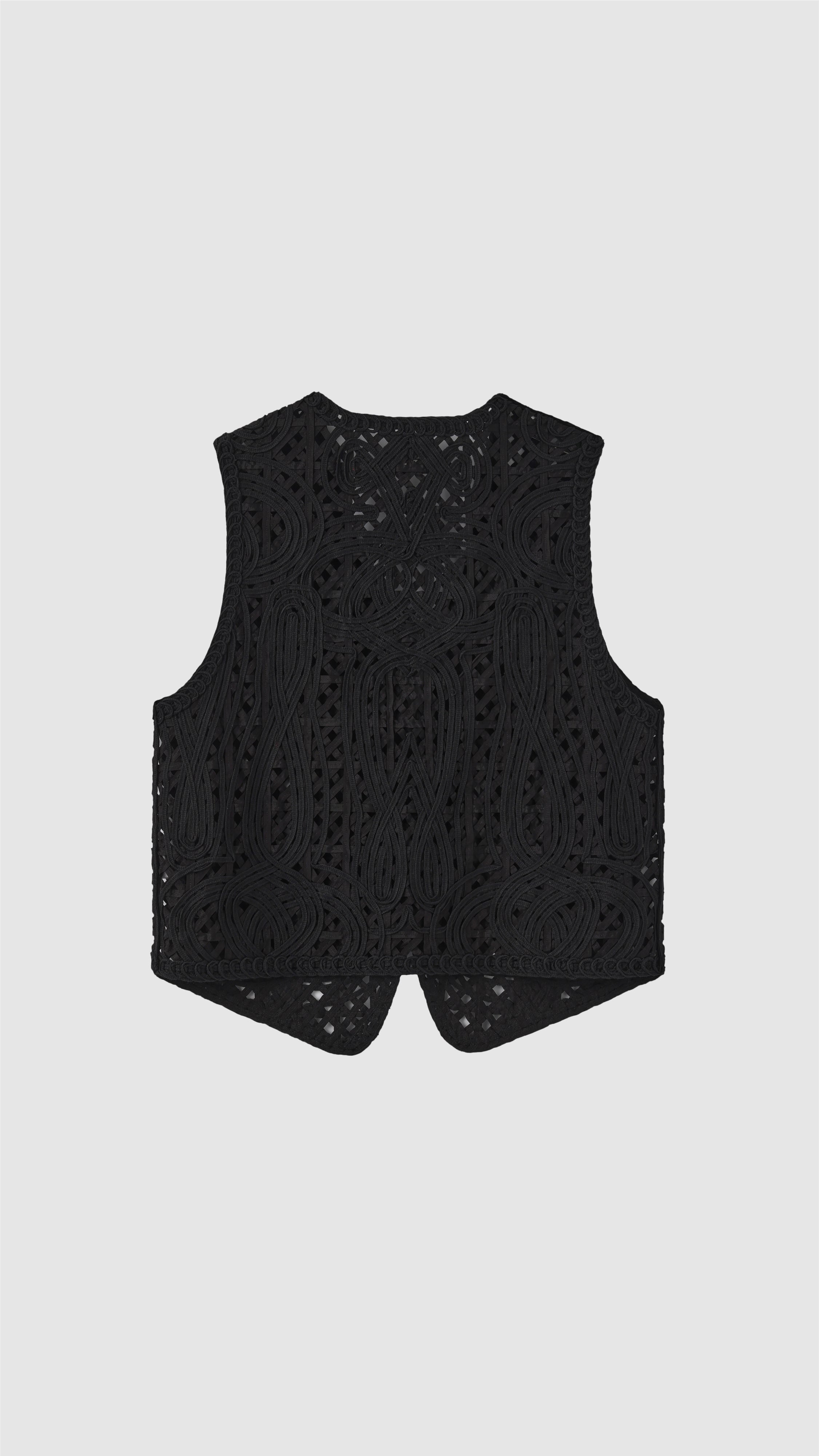 Elegant Cord Embroidery Vest for Women - Stylish Boho Chic Jacket with Intricate Stitching - Perfect for Festivals, Parties & Casual Outfits