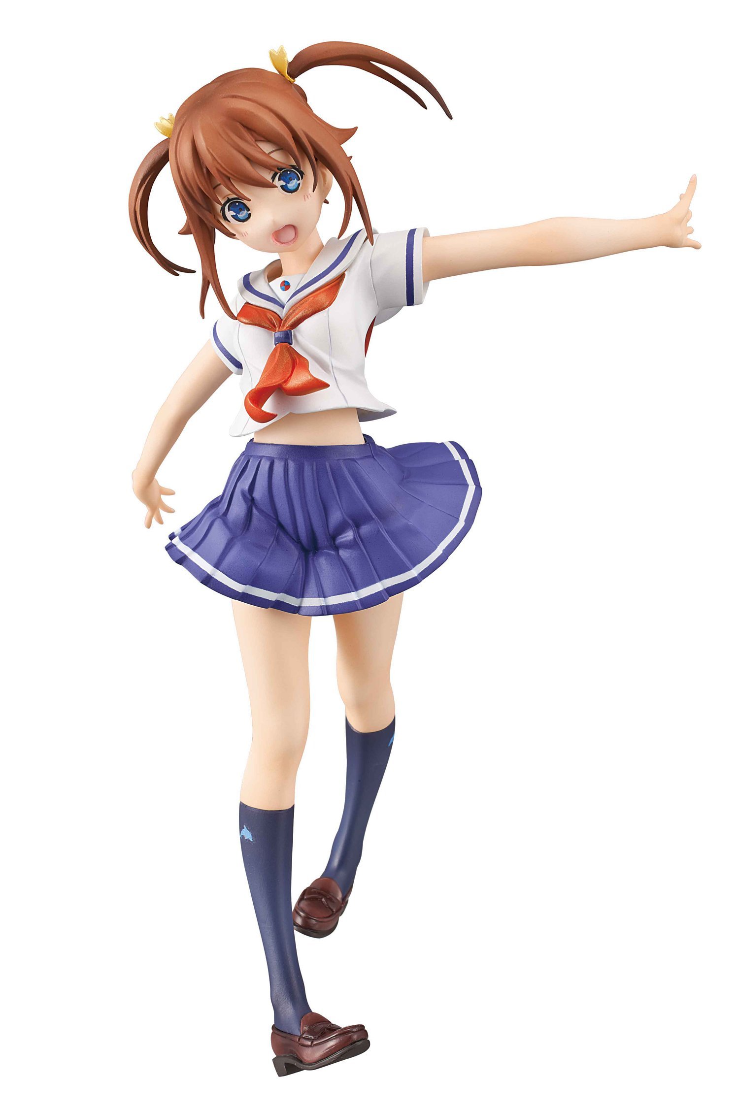 Megahouse High School Fleet Misaki Akeno Anime PVC Figure Collectible - Perfect for Anime Fans, Display & Gift Giving