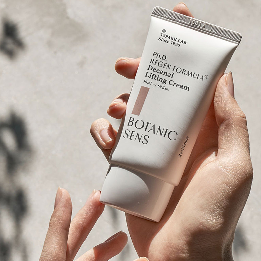 BOTANICSENS Ph.D. Regen Formula Decanal Lifting Cream 50ml - Anti-Aging Face Moisturizer for Wrinkles & Firming - Perfect for Night Skincare Routine & Daily Hydration